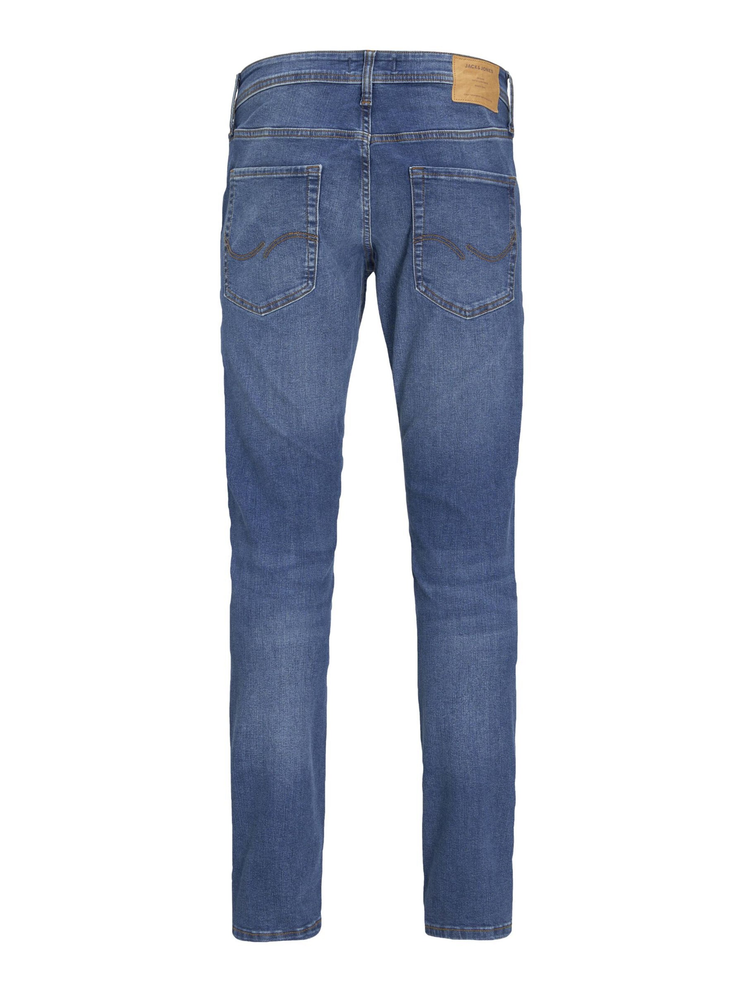 JACK & JONES Слим фит Дънки 'Glenn' в синьо