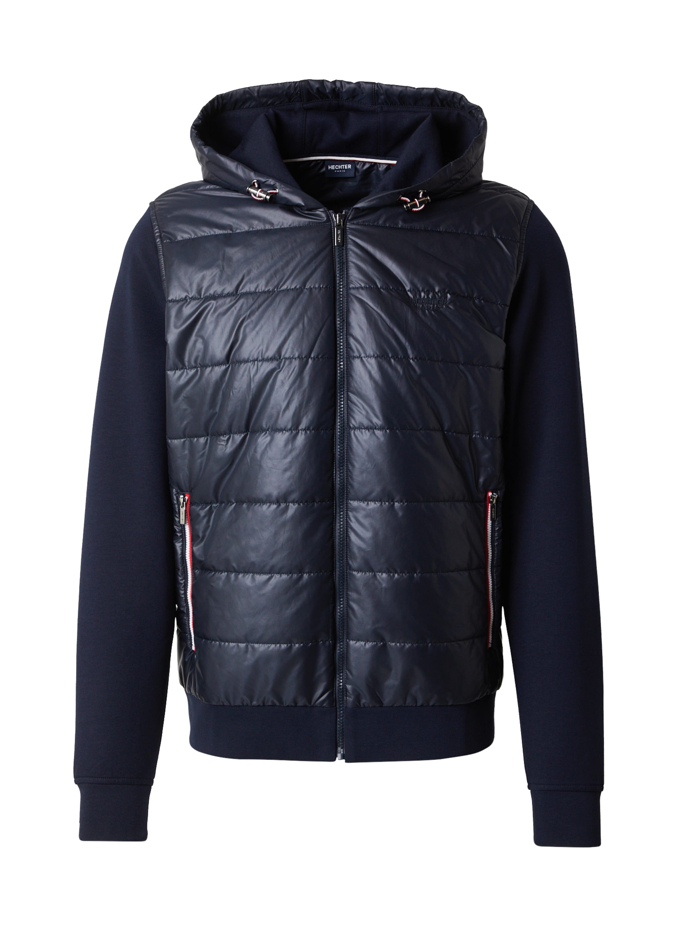 HECHTER PARIS - Casaco meia-estação em azul: frente