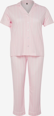rožinė Trendyol Curve Pižama: priekis