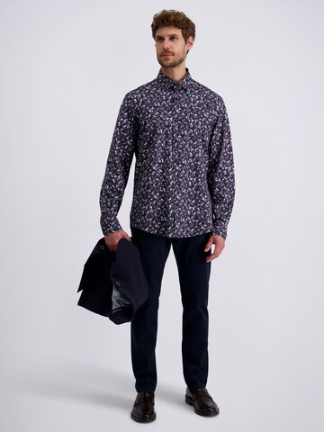PIERRE CARDIN Regular fit Overhemd 'Kent' in Blauw