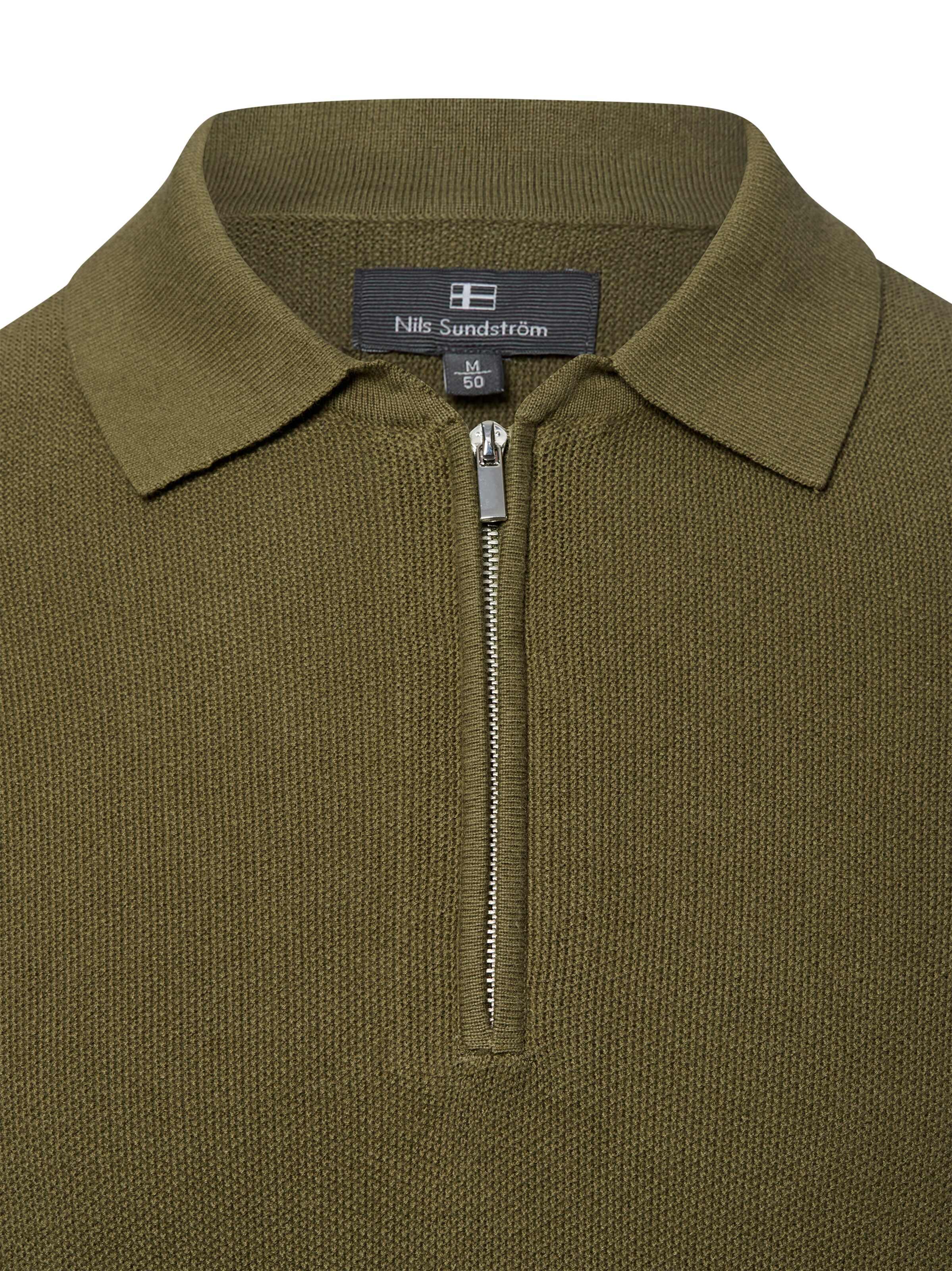 Nils Sundström Poloshirt in Grün