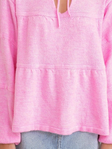 MixRay Sweater in Pink