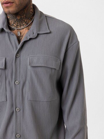 Comfort fit Camicia 'Uberto' di Dandalo in grigio