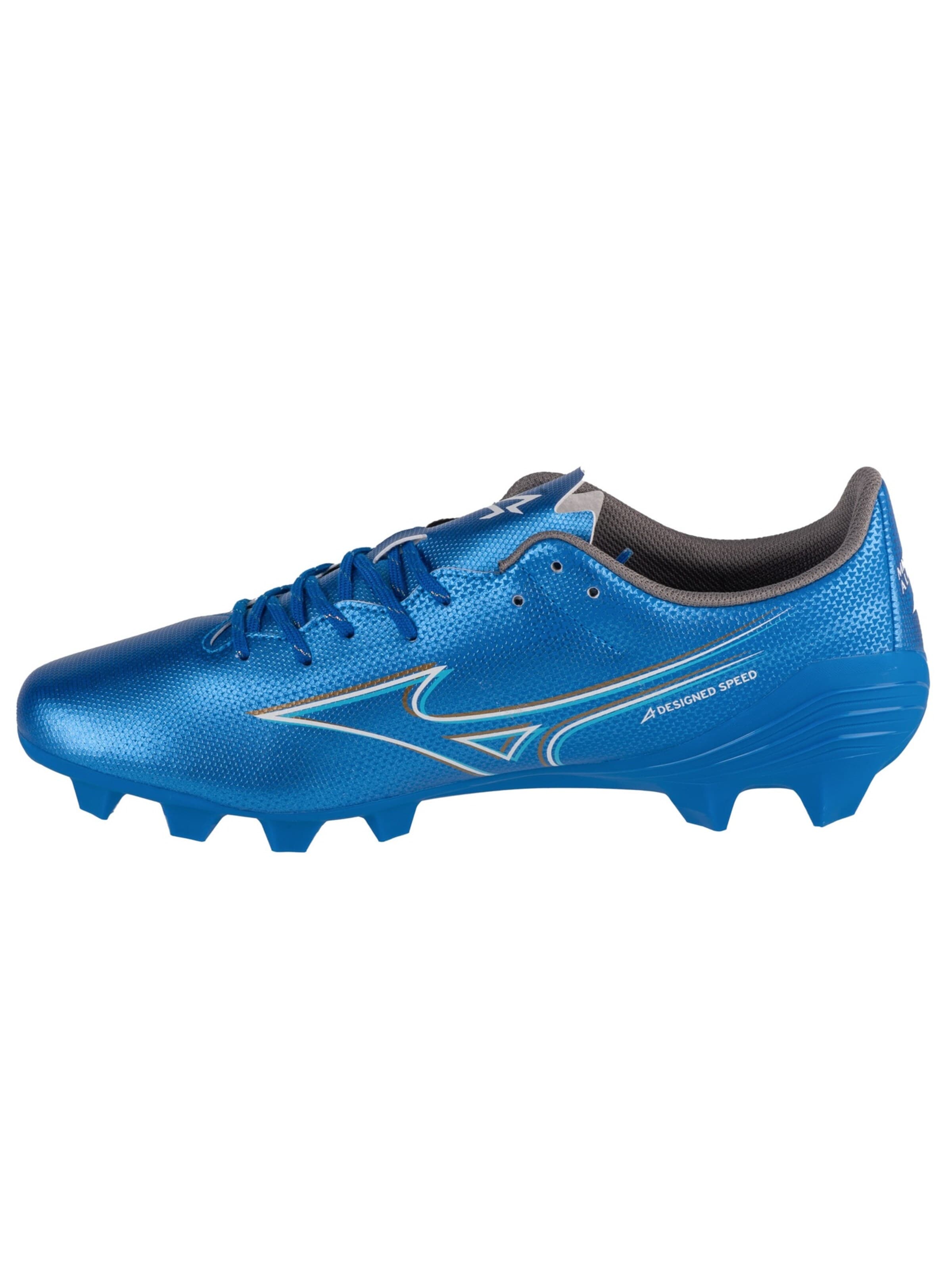 MIZUNO Voetbalschoen 'Mizuno Alpha Select FG' in Blauw: voorkant