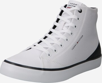 TOMMY HILFIGER Sneakers hoog in Wit: voorkant