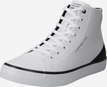 TOMMY HILFIGER High-top trainers in White: front