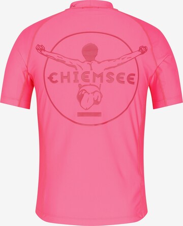 CHIEMSEE Regular Fit Sporthshirt 'Awesome' in Pink