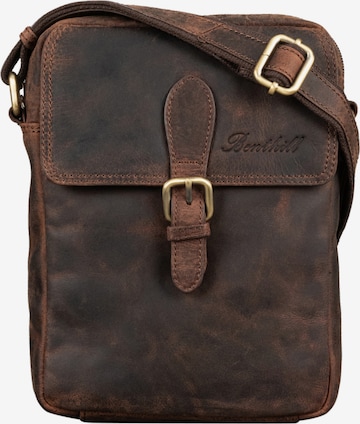 Benthill Crossbody Bag in Brown: front