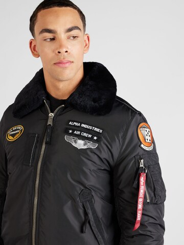 ALPHA INDUSTRIES Vinterjakke 'Injector III Air Force' i sort