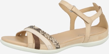 ECCO Sandal 'FLASH' i beige: framsida