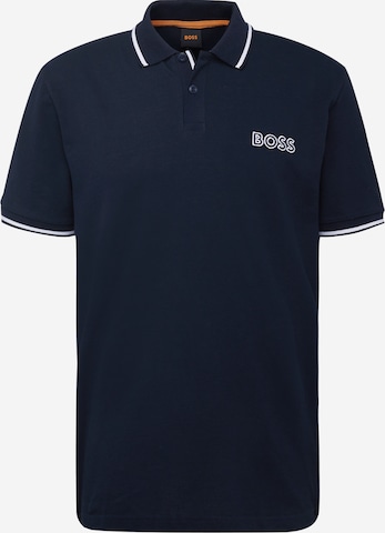 BOSS Orange Shirt 'Pelogox' in Blauw: voorkant