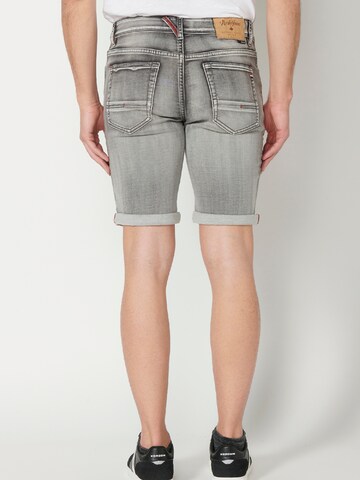 Coupe slim Jean KOROSHI en gris