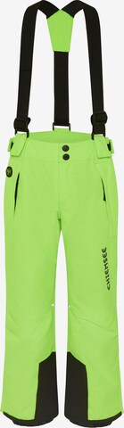 CHIEMSEE Regular Outdoor Pants in Green: front