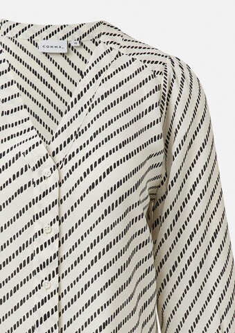 COMMA Bluse in Weiß