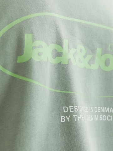 JACK & JONES Sweatshirt 'JJEBradley' in Groen