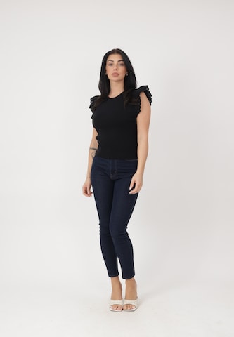 Chemisier ' Oberteil ' Elara en noir