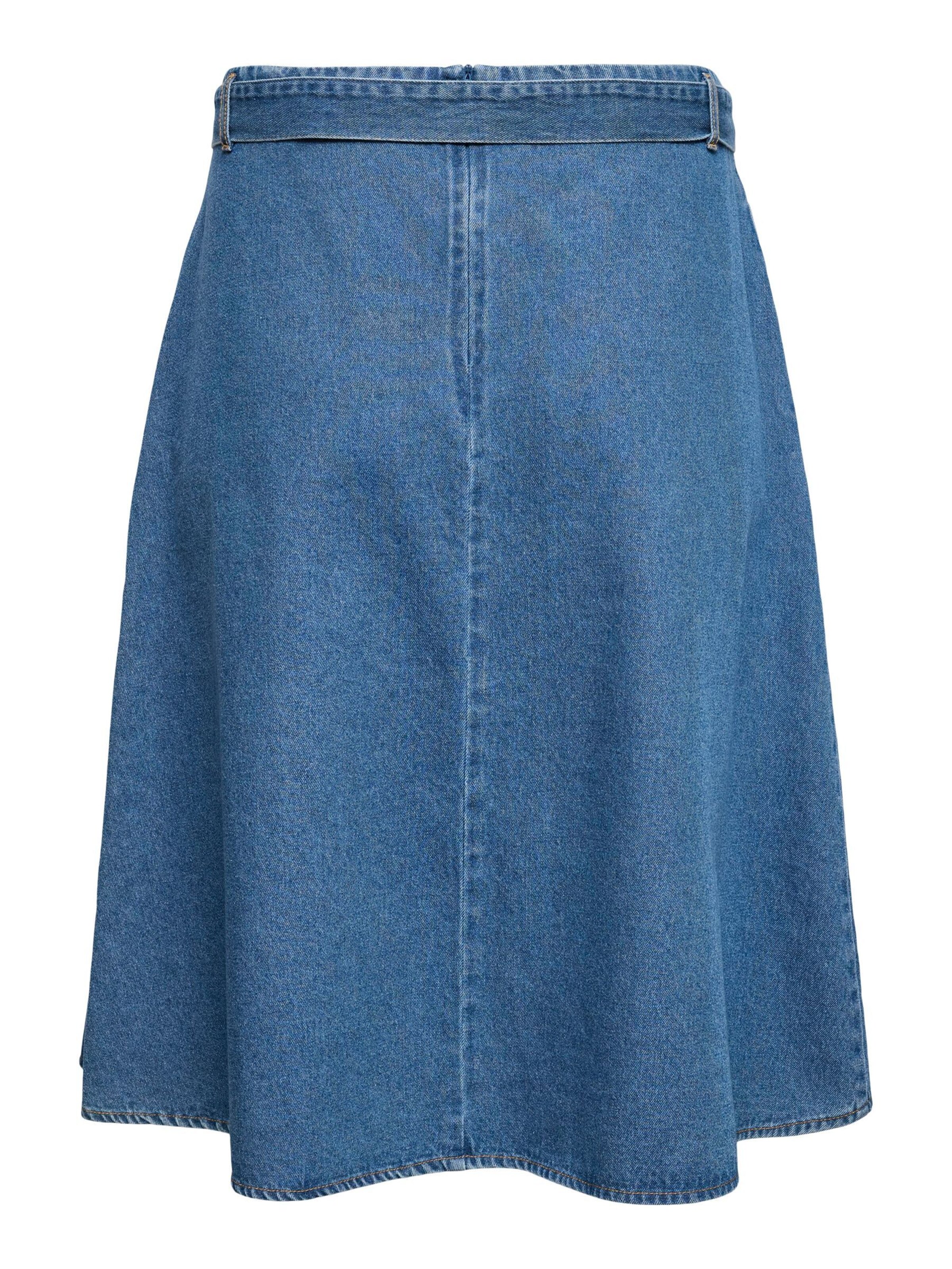 Jupe Vero Moda Curve en bleu