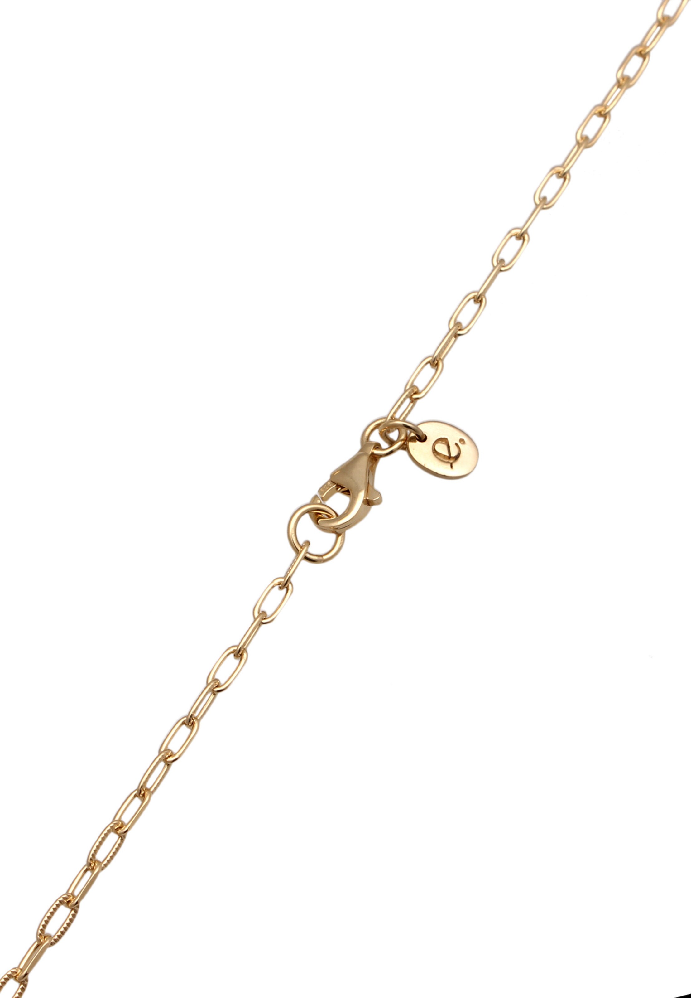 ELLI PREMIUM Ketting 'Organic' in Goud