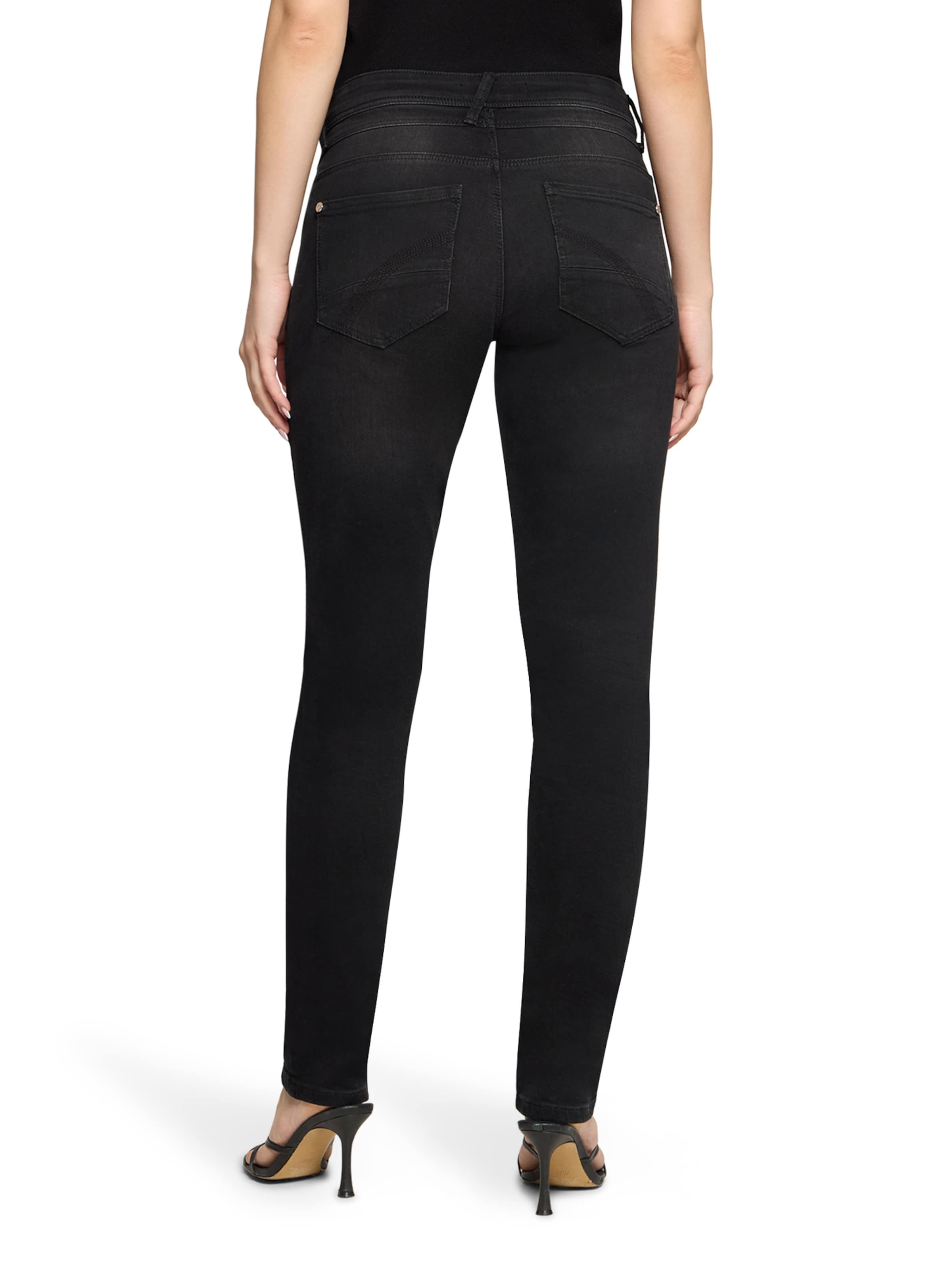 Effilé Jean Betty Barclay en noir