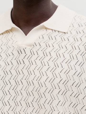 JACK & JONES Sweater 'JORTYLER' in White