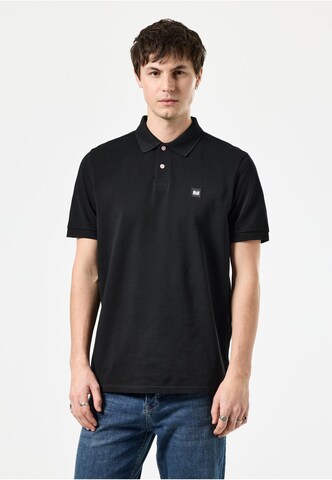 Weekend Offender Shirt 'Caneiros Badge' in Schwarz: Vorderseite