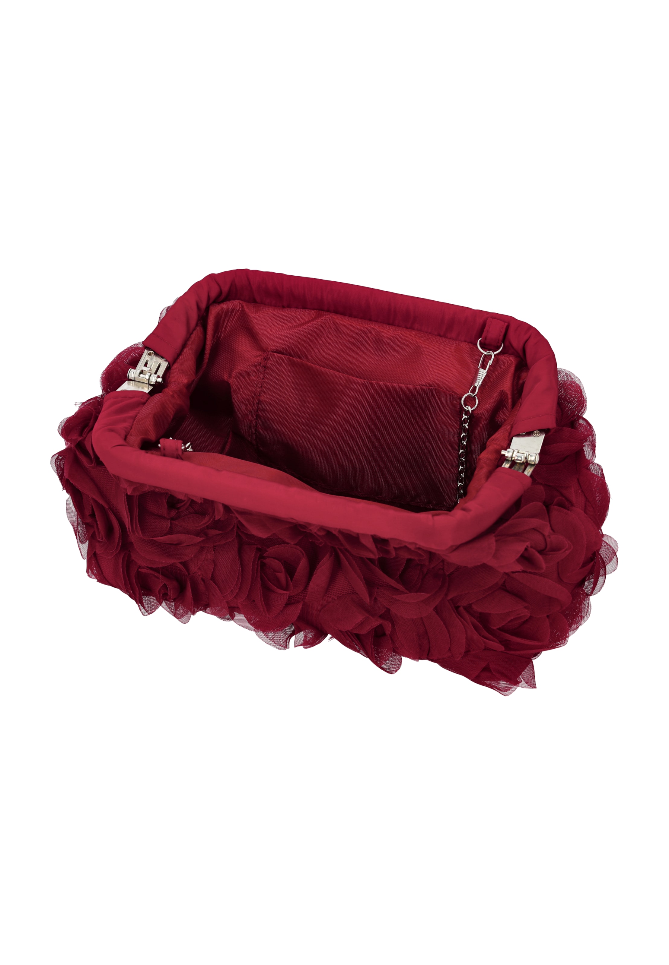 faina Clutch in Red