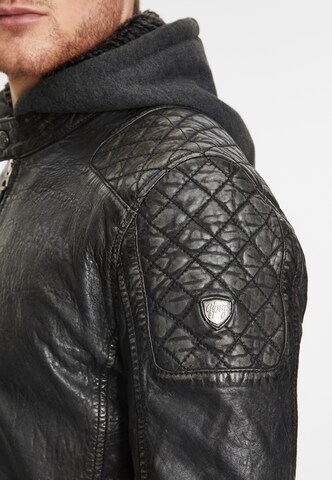 Gipsy by Mauritius Lederjacke in Schwarz