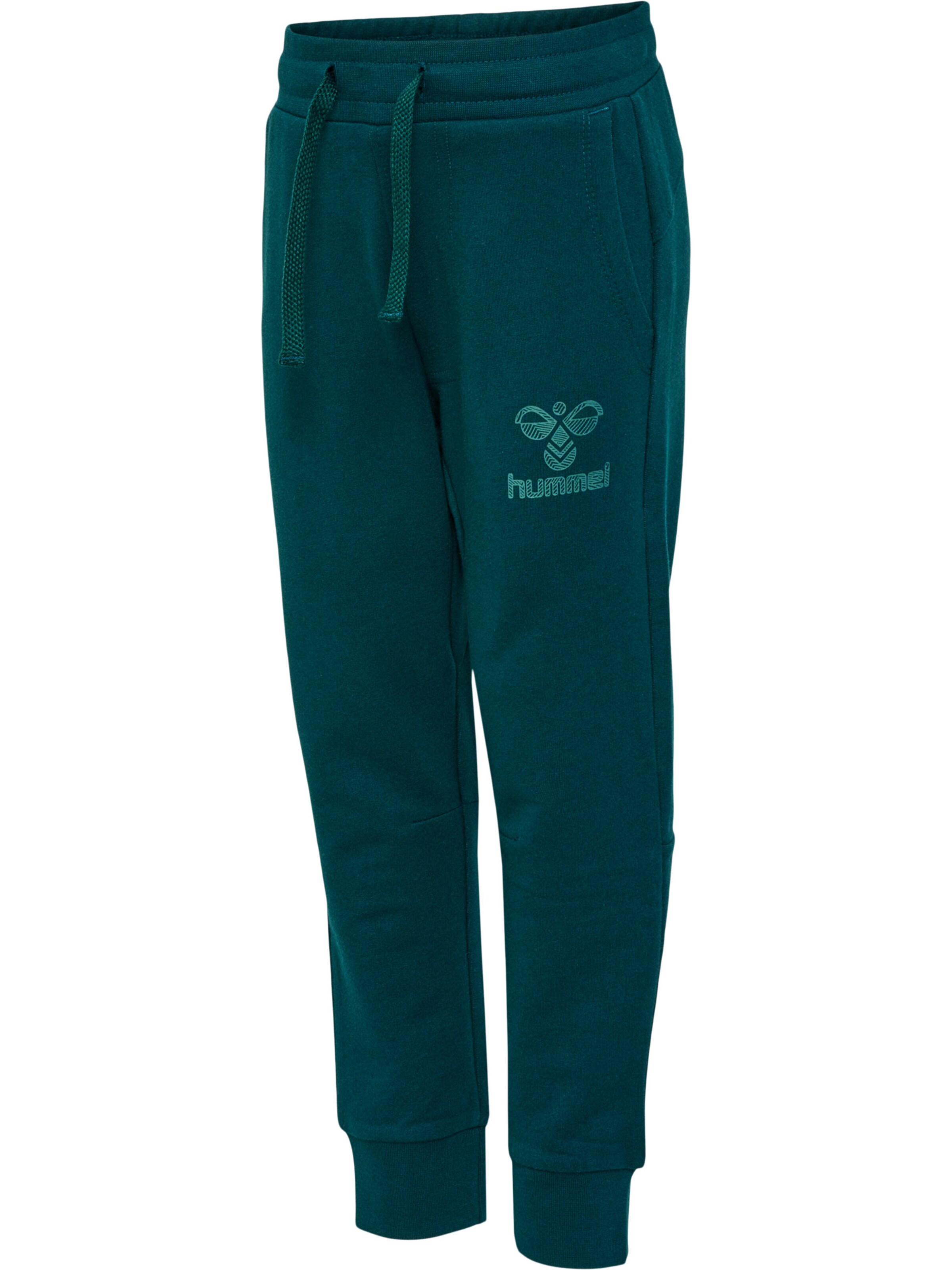 Hummel Tapered Broek in Groen