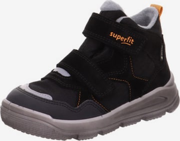 SUPERFIT حذاء برقبة عالية 'MARS' بـ أسود: الأمام