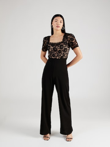 Lipsy Jumpsuit in Black: front