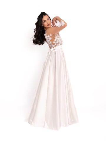 acob a porter - Vestido de noche en blanco