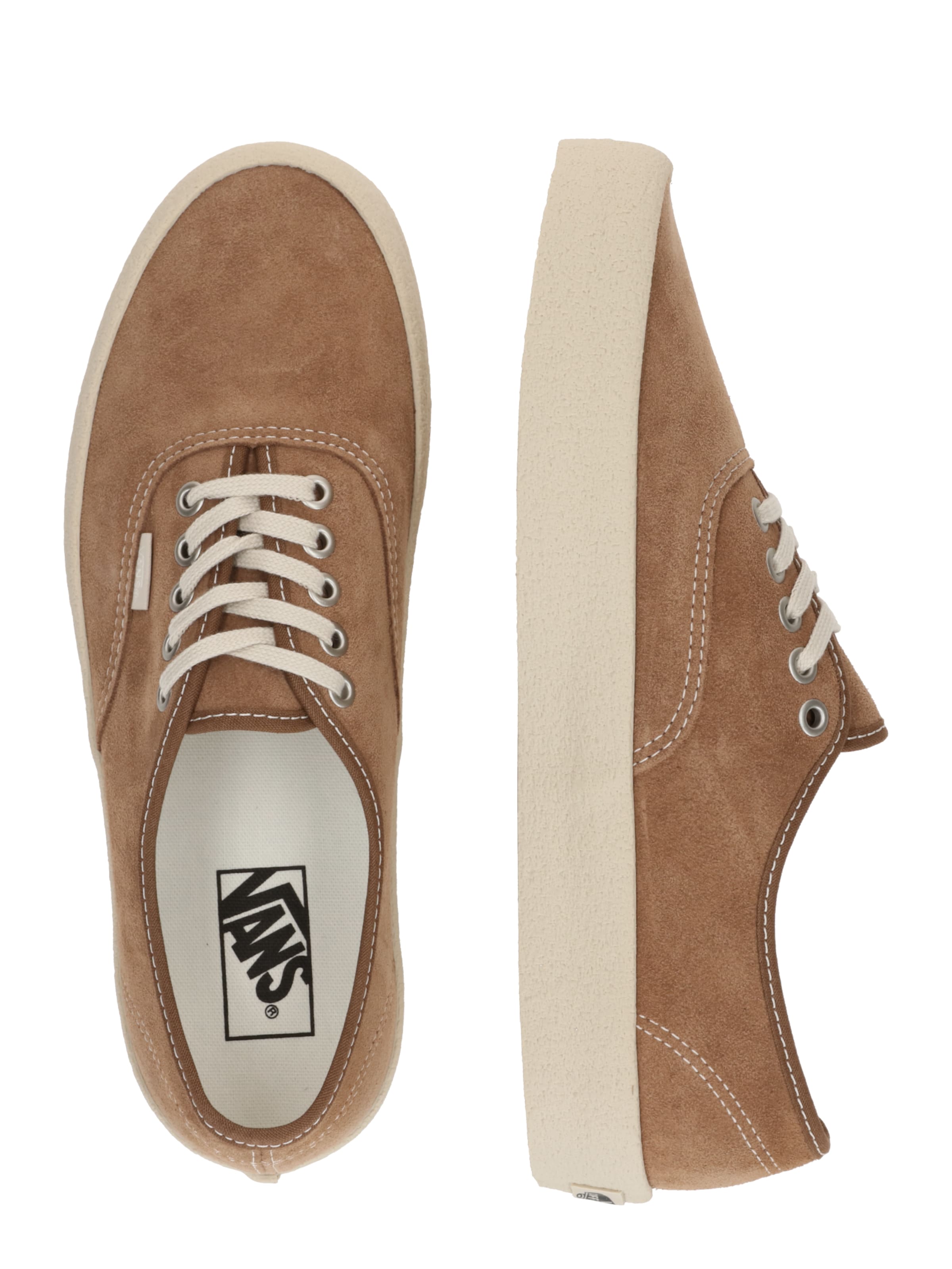 VANS Низкие кроссовки 'Authentic' в Коричневый