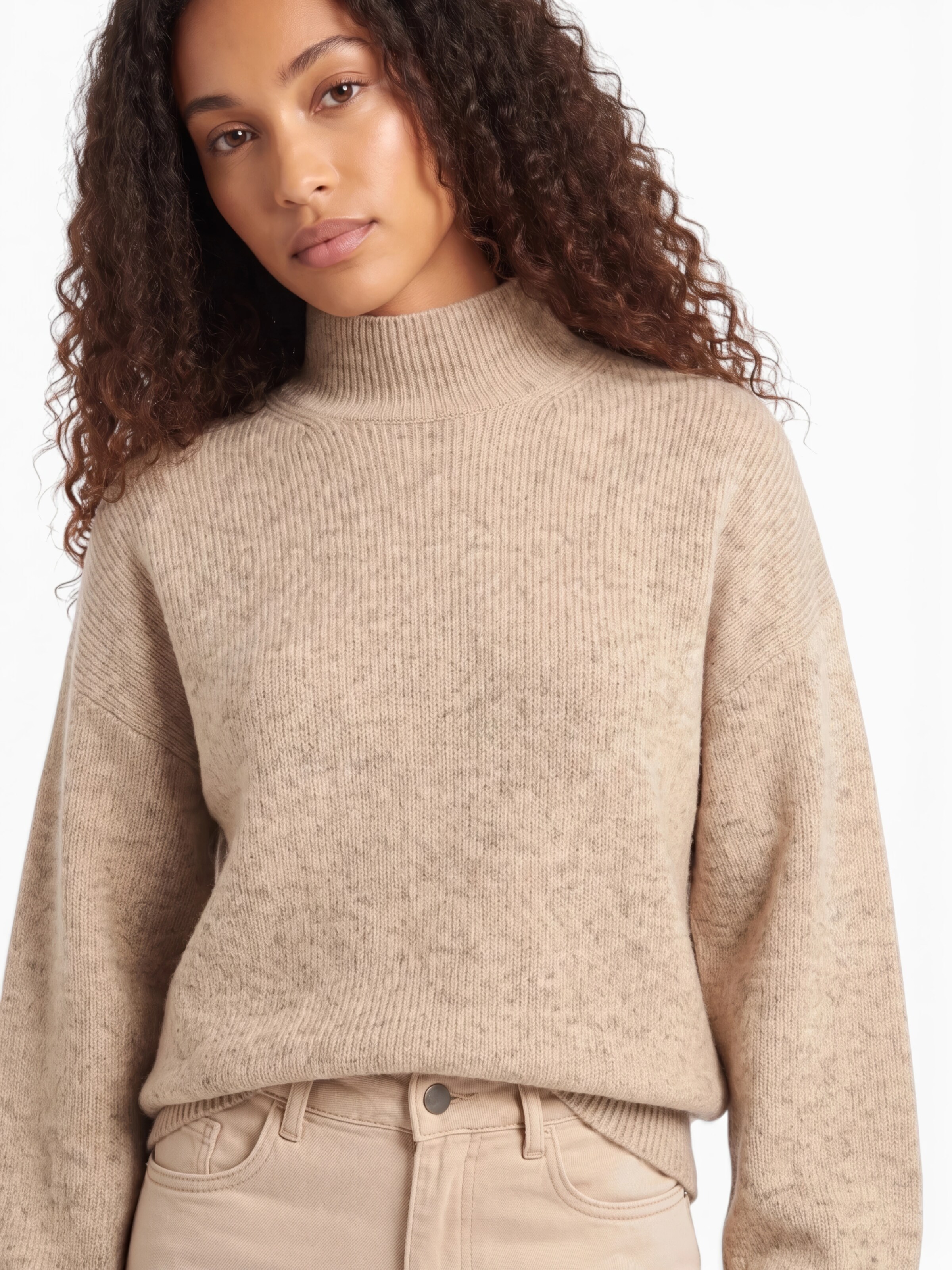 ABOUT YOU Pullover 'Dana' in Beige: Vorderseite