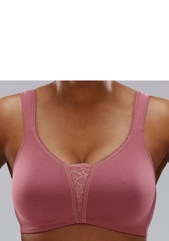 Soutien-gorge PETITE FLEUR en rose : devant