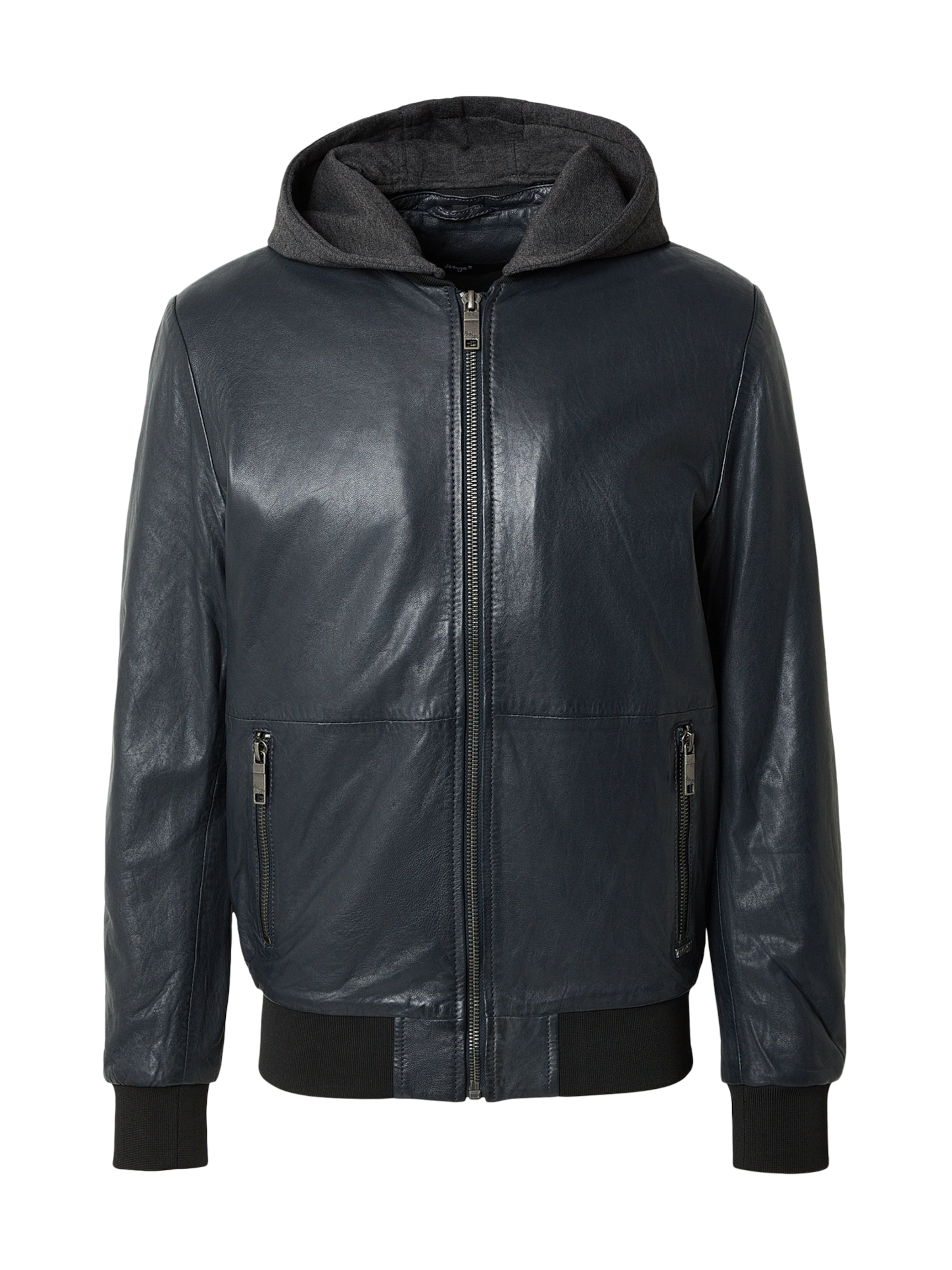 Maze Between-Season Jacket in Blue: front