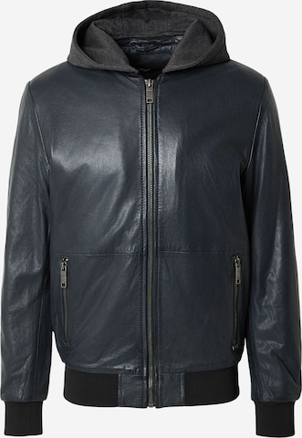 Maze Tussenjas in Blauw: voorkant