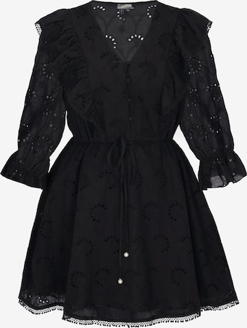 DreiMaster Vintage - Vestido en negro: frente