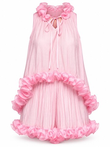 Ombre Bluse i pink: forside