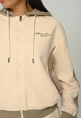 Tom Barron Tracksuit in Beige