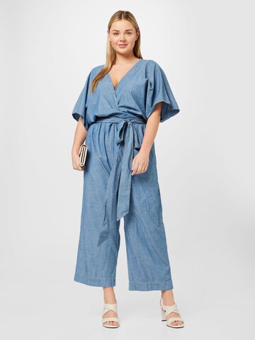 Lauren Ralph Lauren Plus Jumpsuit 'LIGIANA' in Blauw