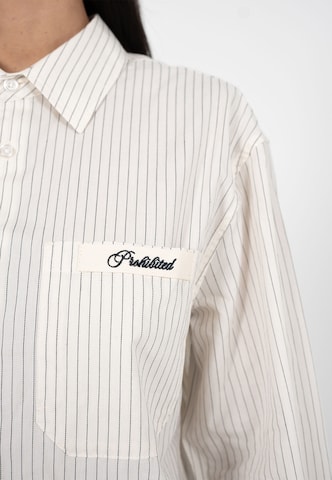 Prohibited Regular Fit Hemd 'Drift' in Weiß