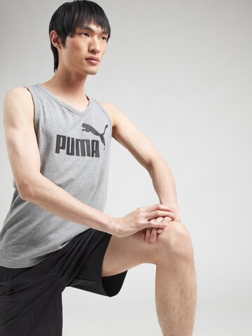 PUMA Αθλητική μπλούζα φούτερ 'ESS No. 1' σε γκρι: μπροστά