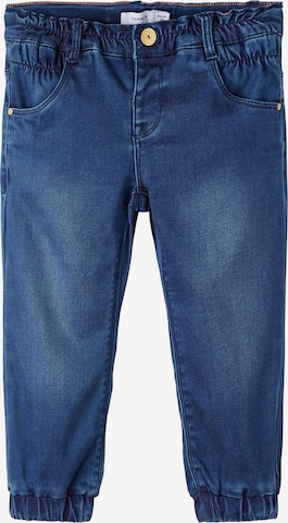 NAME IT - Tapered Vaquero 'BIBI MATORAS' en azul: frente