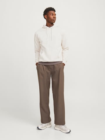 JACK & JONES Sweatshirt 'JJHAKKAI' i beige