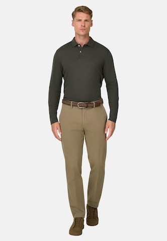 Boggi Milano Poloshirt 'S. Cafè®' in Grün: Vorderseite