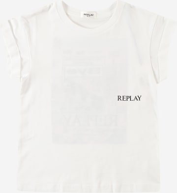 REPLAY & SONS T-Shirt in Weiß: predná strana