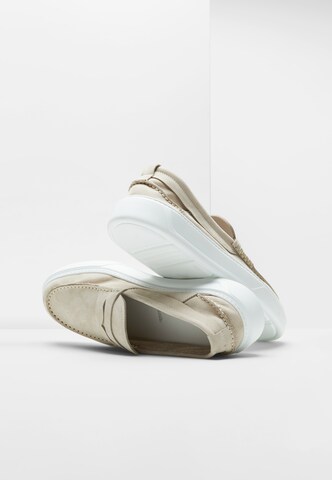 Van Laack Classic Flats 'Lewis' in Beige