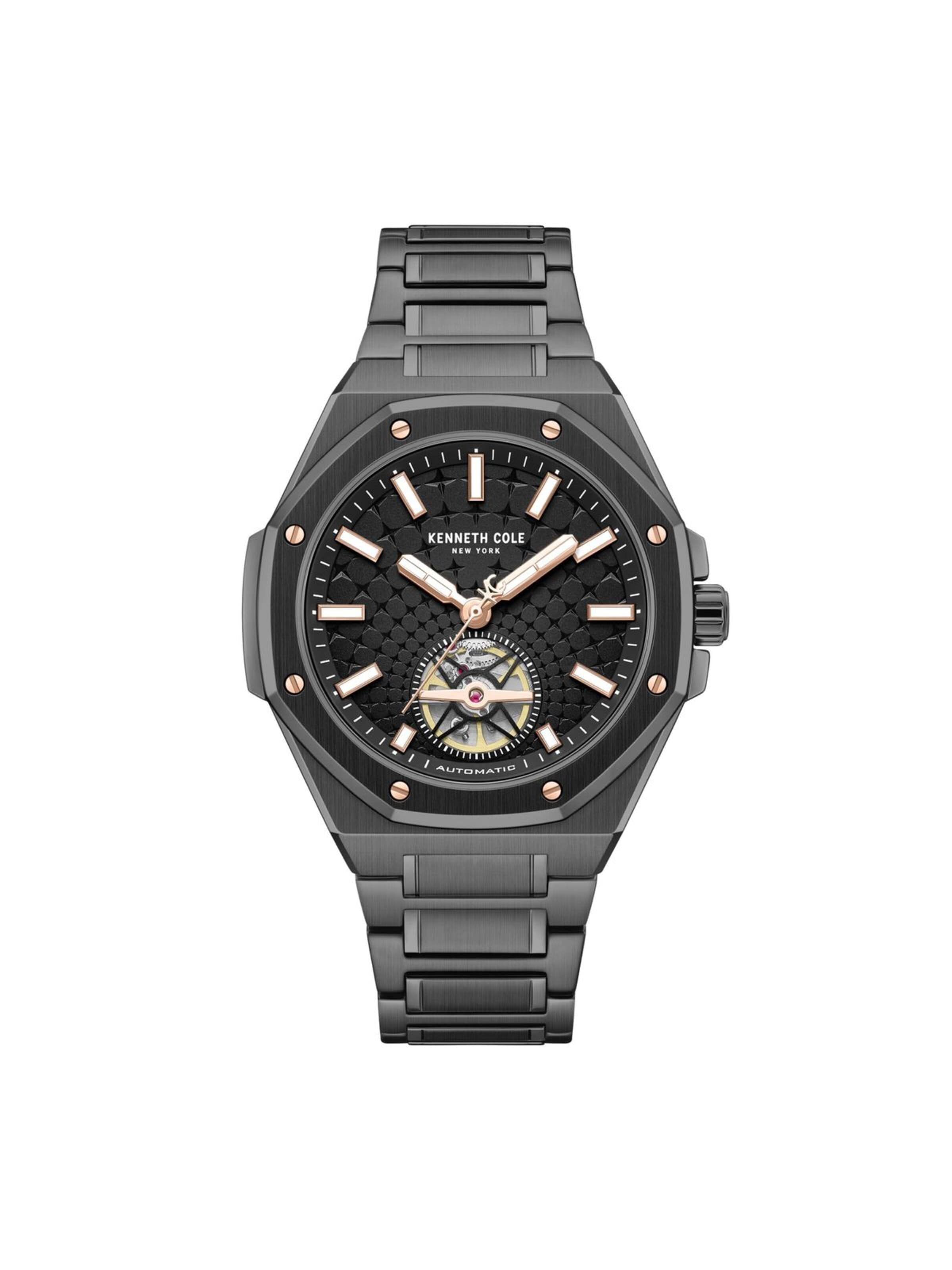 Kenneth Cole Analoguhr‌‌‌‌‌‌‌‌‌‌ in Schwarz: Vorderseite