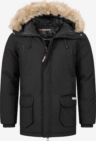 GEOGRAPHICAL NORWAY Funktionsjacke in Schwarz: Vorderseite