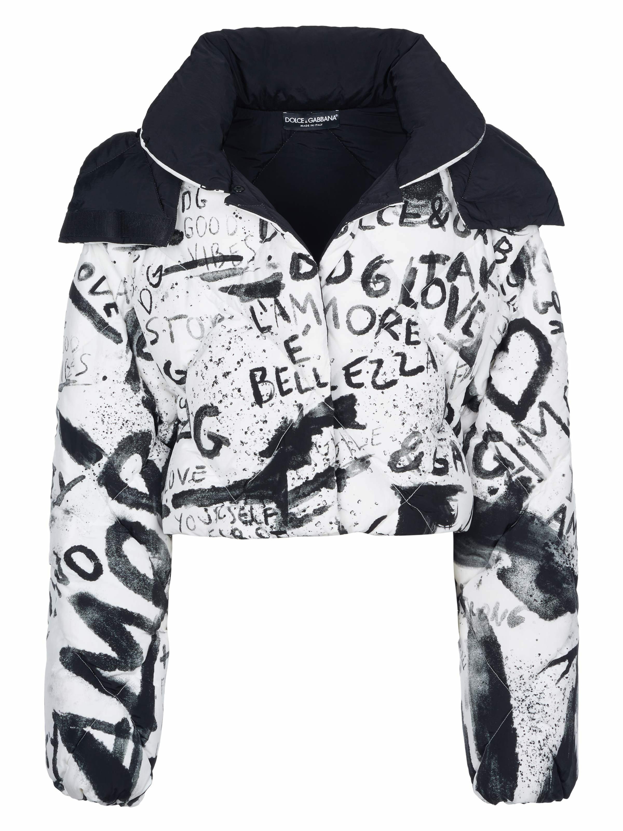DOLCE & GABBANA Winter jacket in White
